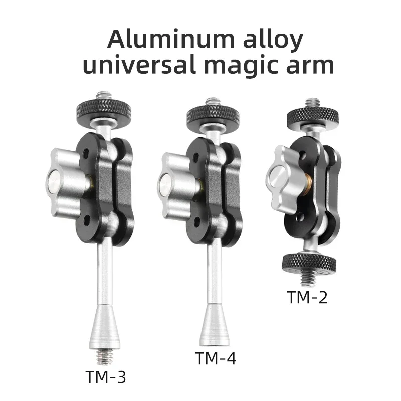 Mini Magic Arm Double Ball hea - Photography Lighting Continuous ulasan dan harga