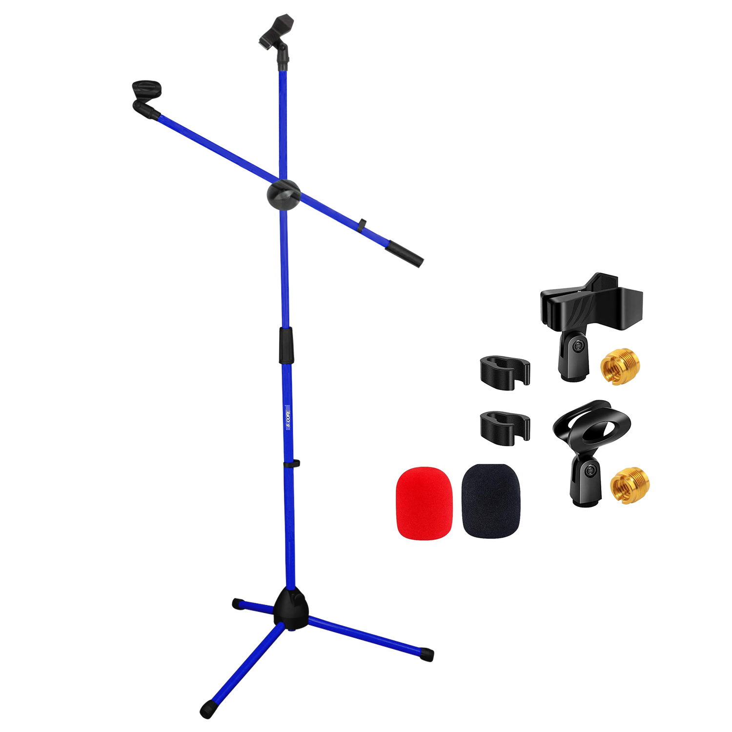 5 Core Mic Stand Floor Height  - Boom Arm Stand ulasan dan harga